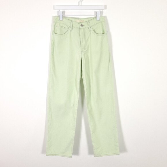 Levi’s Green Straight Leg Corduroy Pants - Picture 1 of 10
